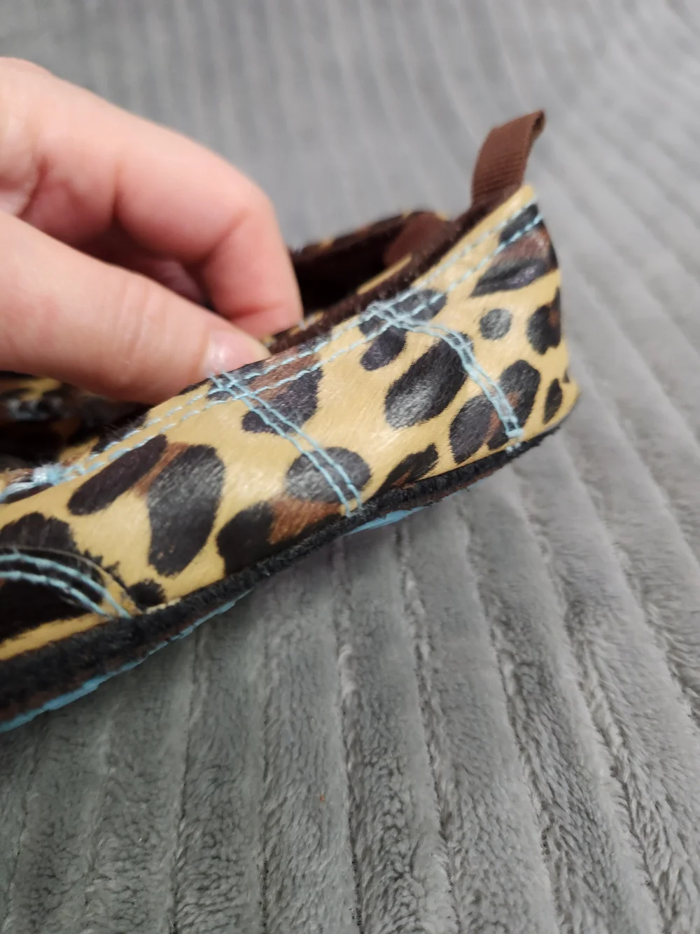 Ariat Infant Girl's Natalie Leopard Print Cruiser Shoe